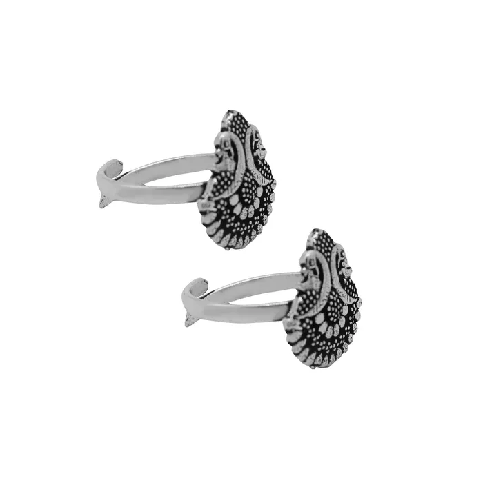 Teejh Himali Set of Anklet and 3 Toe Rings Teejh Necklaces