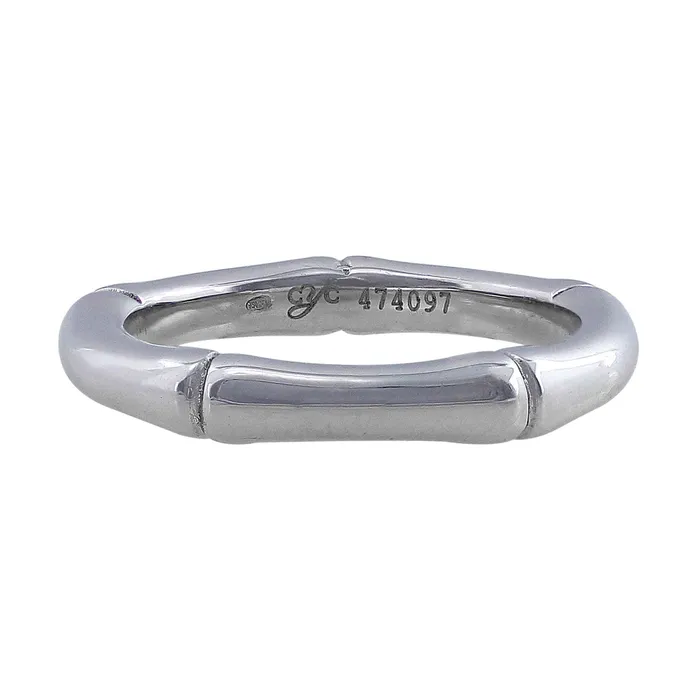 Carrera Y Carrera 18kt White Gold Band Carrera Y Carrera Rings
