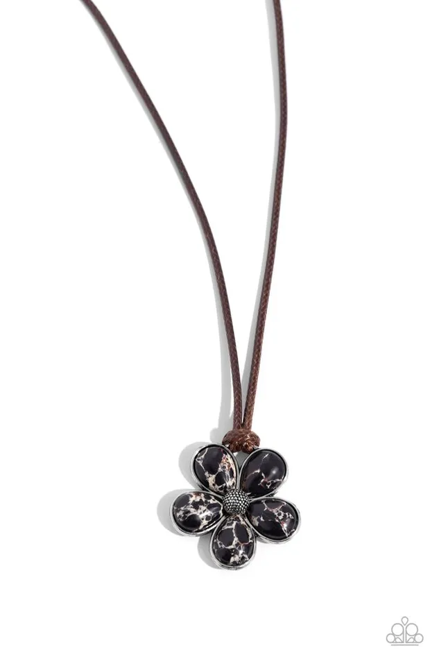 Necklaces Paparazzi Jewelry Paparazzi Necklace Budding Badlands Black Necklaces Paparazzi Jewelry Paparazzi Necklace Budding Badlands Black