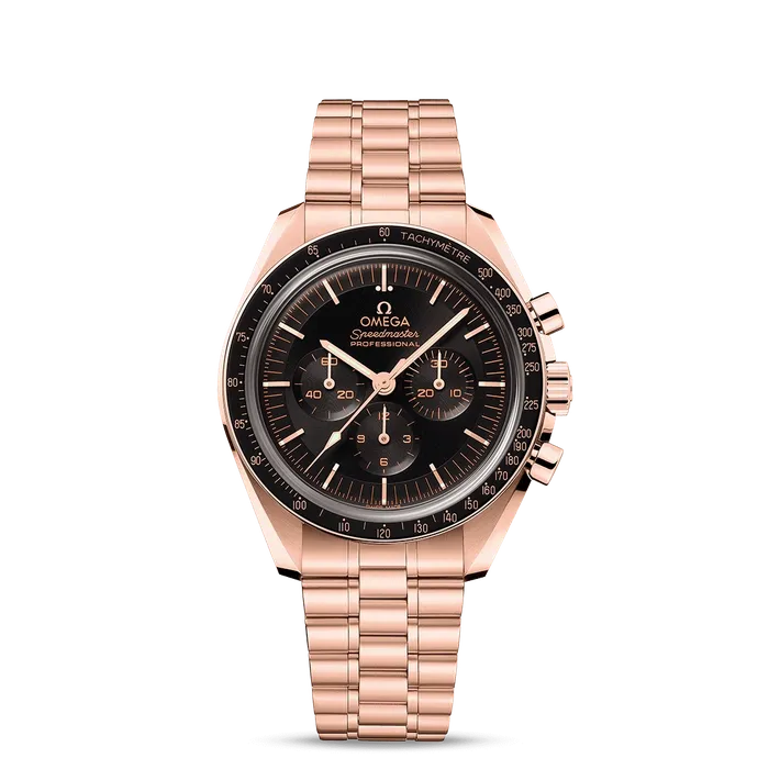 Omega Speedmaster Moonwatch Professional CoAxial Sedna Gold 42mm Automatic Omega PreStyled Sets Omega Speedmaster Moonwatch Professional CoAxial Sedna Gold 42mm Automatic Omega PreStyled Sets