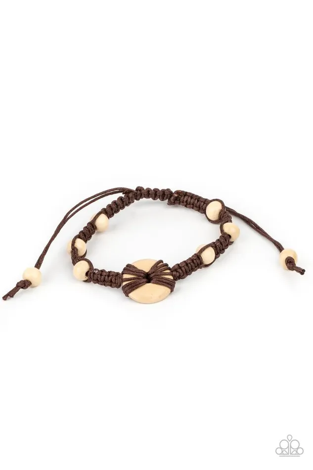 Paparazzi Bracelet The Road KNOT Taken Brown Paparazzi Jewelry Bracelets Paparazzi Bracelet The Road KNOT Taken Brown Paparazzi Jewelry Bracelets