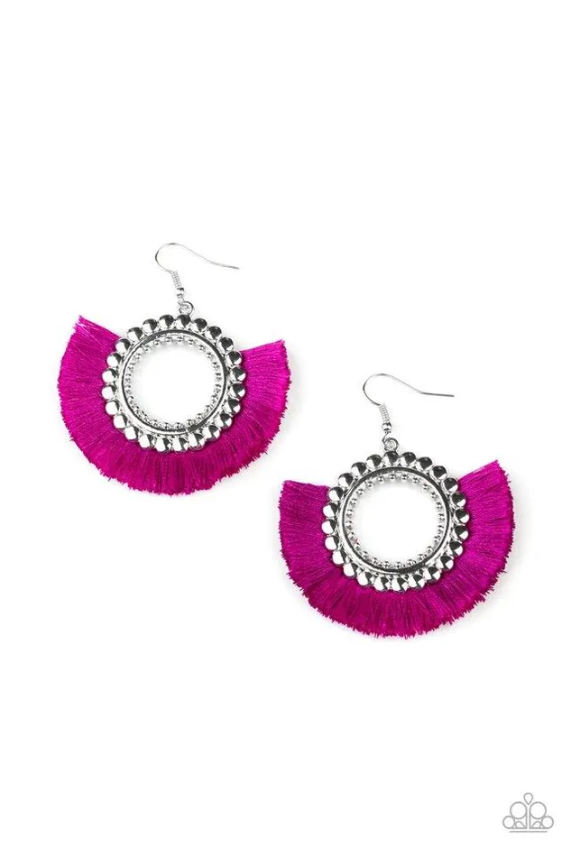 Paparazzi Earring Fringe Fanatic Purple Paparazzi Jewelry Earrings Paparazzi Earring Fringe Fanatic Purple Paparazzi Jewelry Earrings