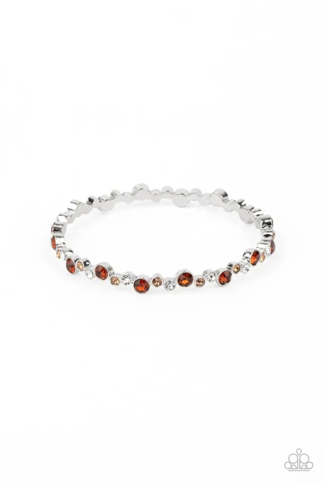 Paparazzi Jewelry Bracelets Paparazzi Bracelet Twinkly Trendsetter Brown Paparazzi Jewelry Bracelets Paparazzi Bracelet Twinkly Trendsetter Brown