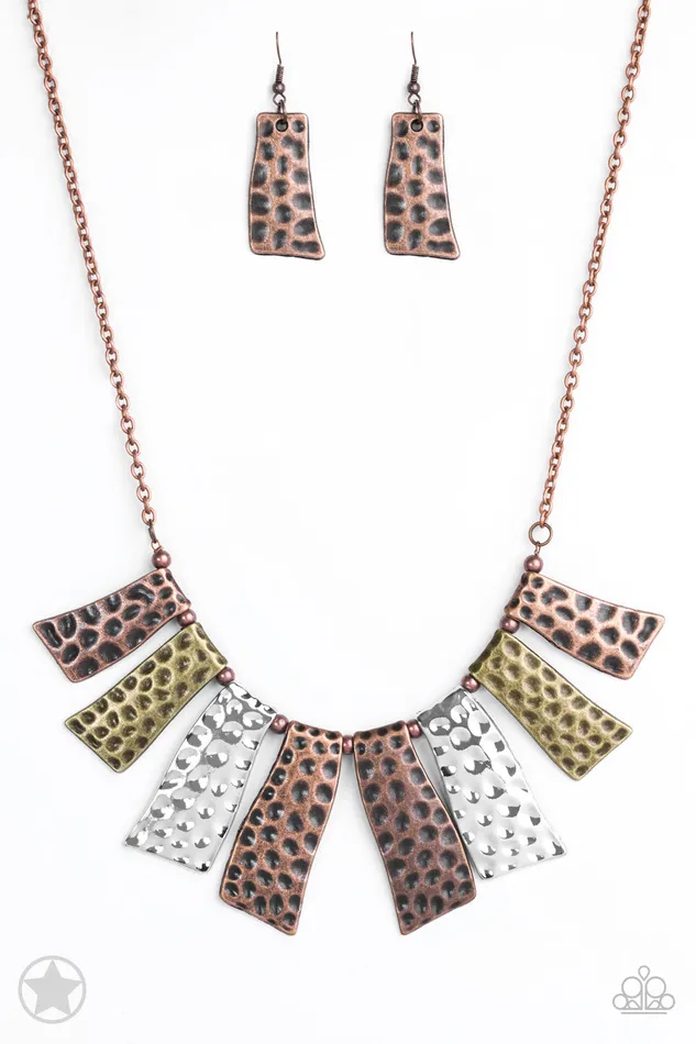 Paparazzi Jewelry Necklaces Paparazzi Necklace Blockbuster A Fan of the Tribe Copper Paparazzi Jewelry Necklaces Paparazzi Necklace Blockbuster A Fan of the Tribe Copper