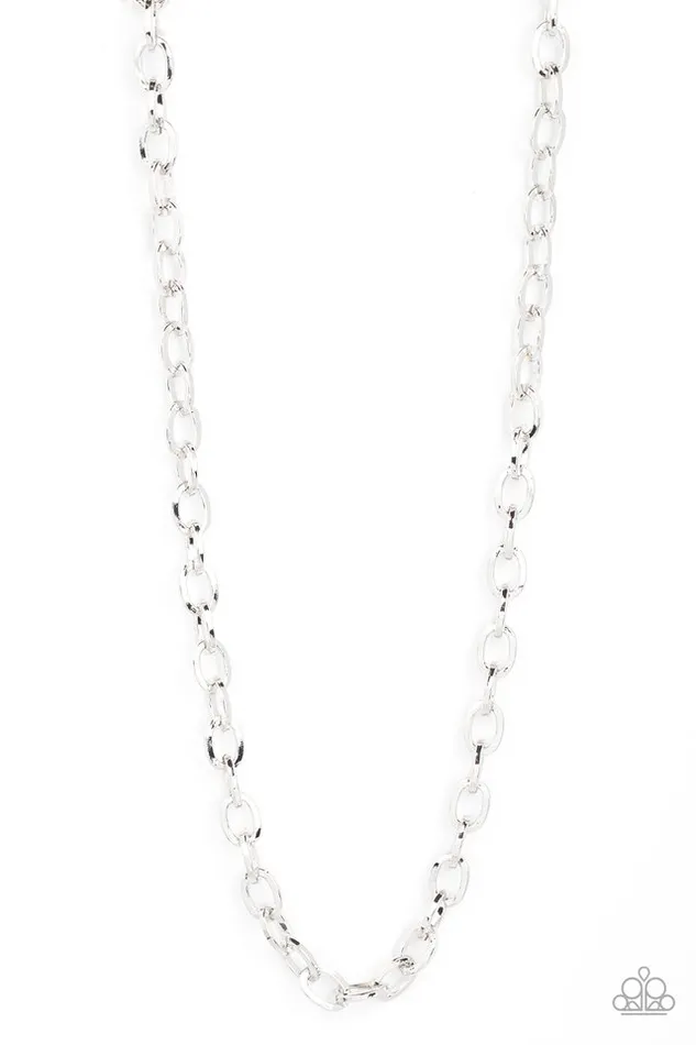 Paparazzi Jewelry Necklaces Paparazzi Necklace Player of the Year Silver Paparazzi Jewelry Necklaces Paparazzi Necklace Player of the Year Silver