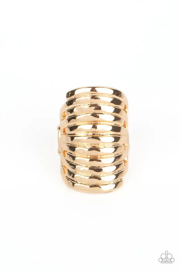 Paparazzi Jewelry Rings Paparazzi Ring Imperial Glory Gold
