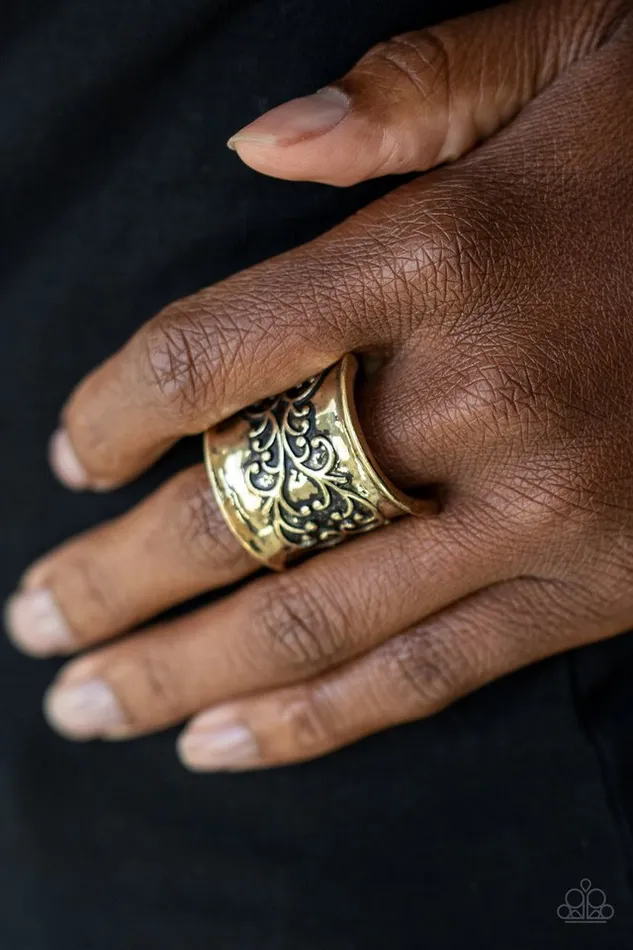 Paparazzi Jewelry Rings Paparazzi Ring Me Myself and IVY Brass