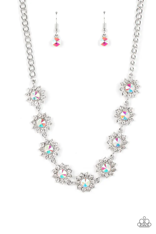 Paparazzi Necklace Blooming Brilliance Multi Paparazzi Jewelry Necklaces