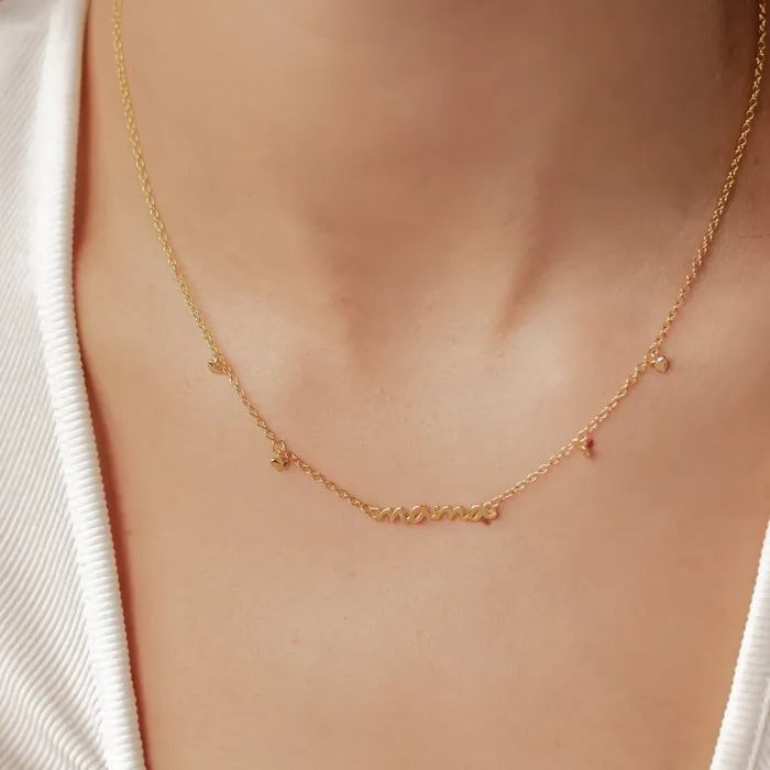 Necklaces Mama Heart Charms Necklace Sterling Silver Hey Happiness