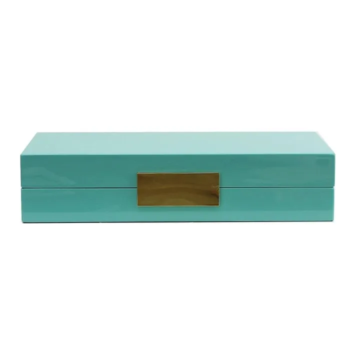 PreStyled Sets Addison Ross Turquoise Jewelry Box GoldPlated 4x9 Inches Addison Ross PreStyled Sets Addison Ross Turquoise Jewelry Box GoldPlated 4x9 Inches Addison Ross