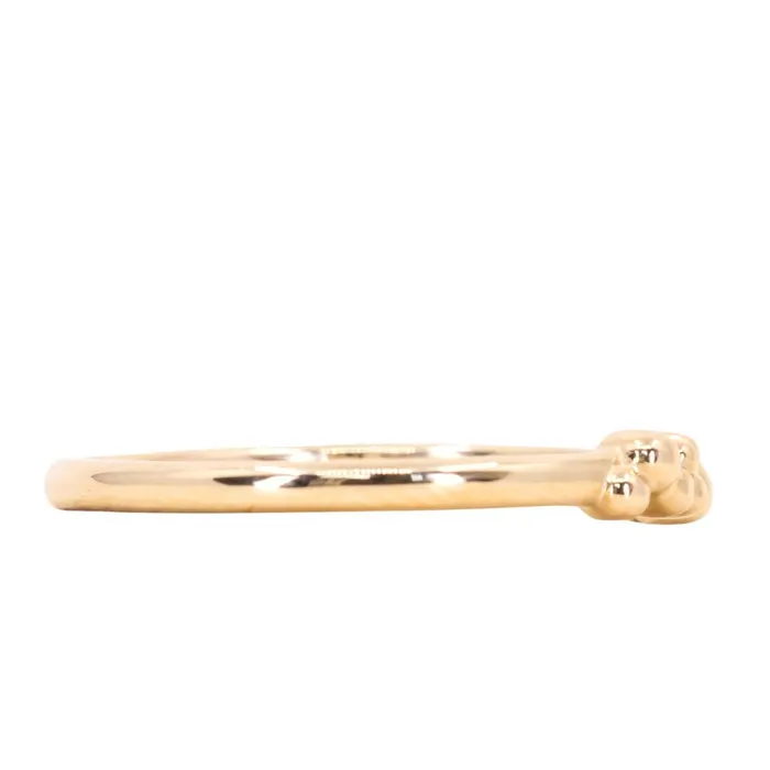Anueva Jewelry Micro Bubbles Beaded Open Band Rings