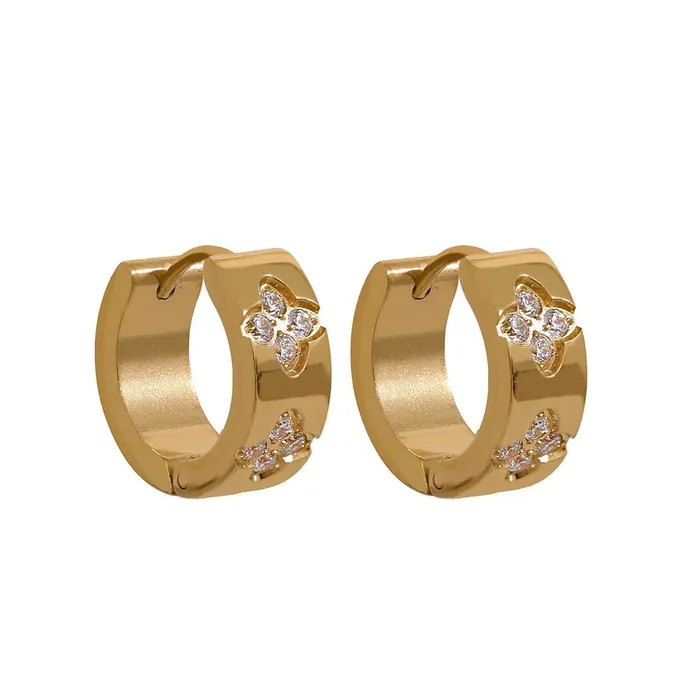 Earrings Mabel Love Co Isabela Hoop Earrings