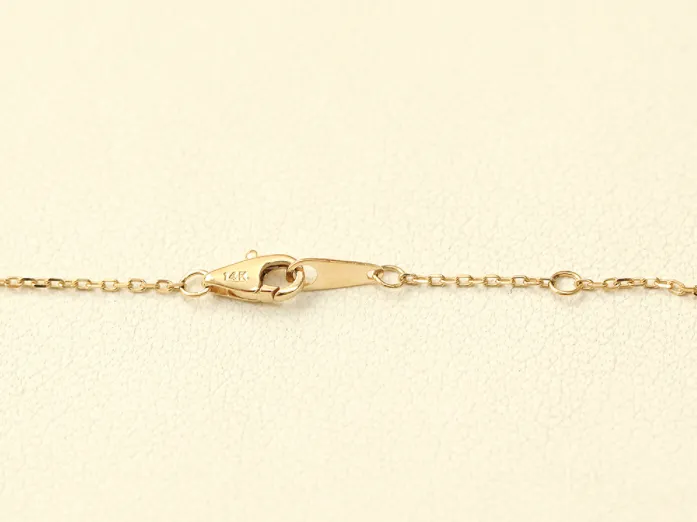Necklaces 14K 18K Gold Rough Diamond Necklace MinimalBijoux
