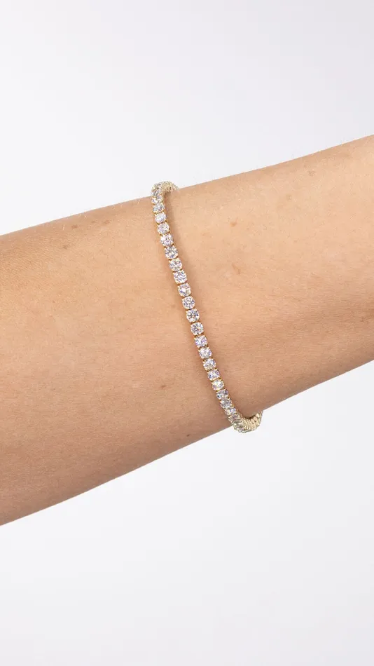 Princess Bride Diamonds Core Lab Diamond Tennis Bracelet Bracelets