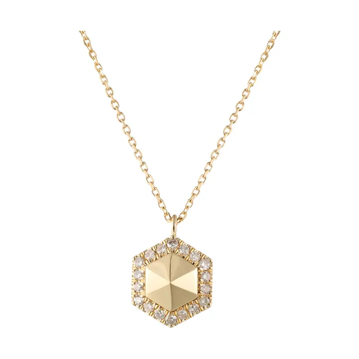 14Kt Yellow Gold Diamond 18Ctw Pendant Gems One PreStyled Sets
