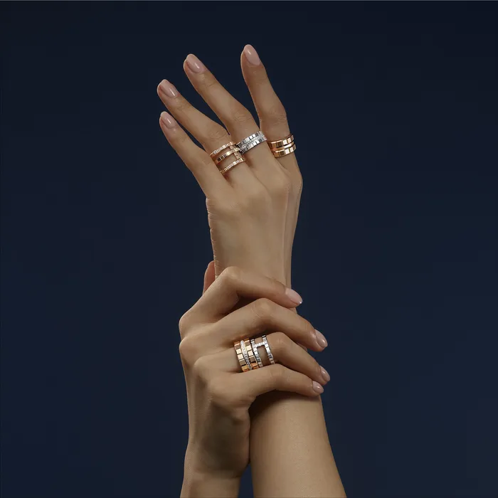 Chopard Rings Ice Cube Large Diamond Ring