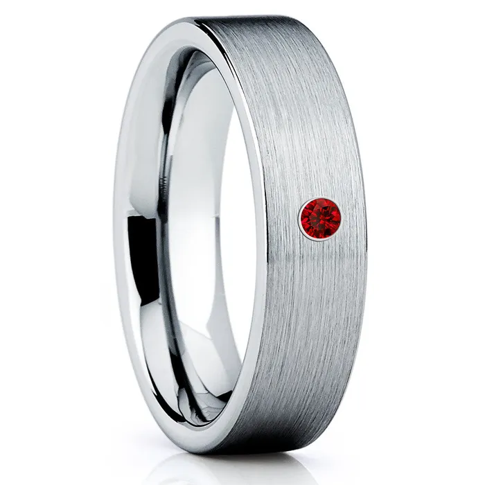 Clean Casting Jewelry Rings Ruby Wedding Ring Tungsten Wedding Ring Tungsten Wedding Band Wedding Ring