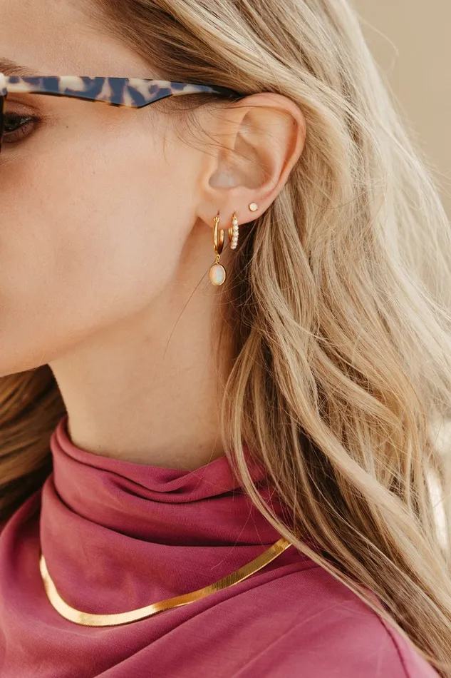 Earrings Sierra Winter Jewelry Moonflower Hoop Earrings