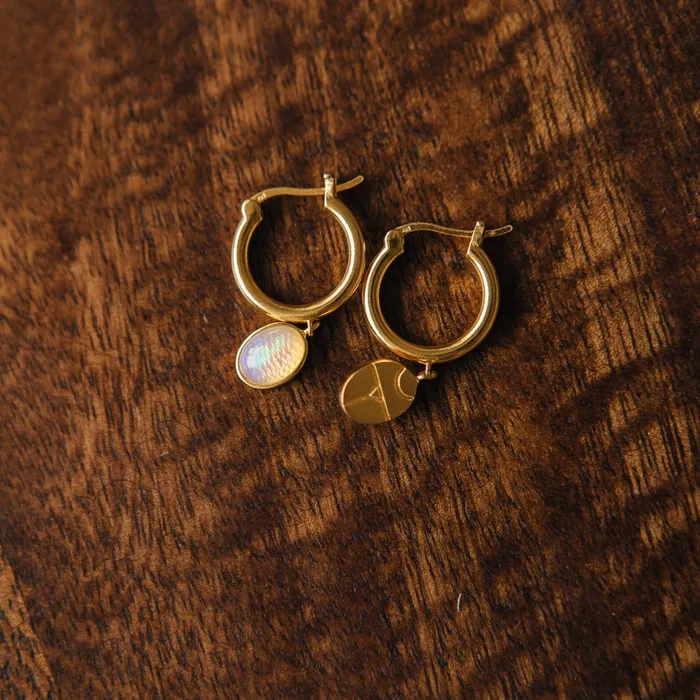 Earrings Sierra Winter Jewelry Moonflower Hoop Earrings