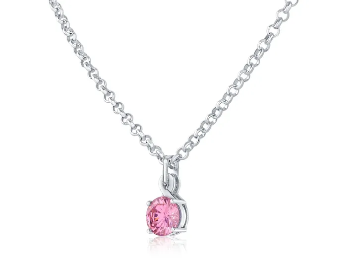 Eternity Collars Necklaces Locking Sterling Silver Chain Necklace with Maori Twist Pendant