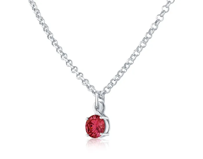 Eternity Collars Necklaces Locking Sterling Silver Chain Necklace with Maori Twist Pendant