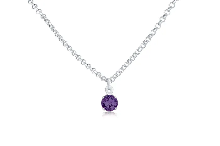 Eternity Collars Necklaces Locking Sterling Silver Chain Necklace with Maori Twist Pendant