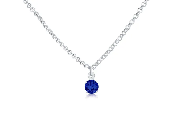 Eternity Collars Necklaces Locking Sterling Silver Chain Necklace with Maori Twist Pendant