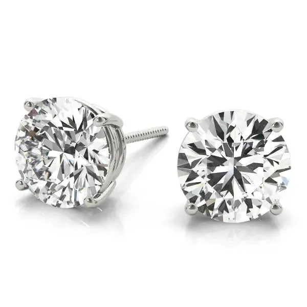 Luxus Moissanite Rings Jewelry 14k White Yellow Rose Gold 4Prong Stud Moissanite Earrings 1ctw 4ctw Earrings Luxus Moissanite Rings Jewelry 14k White Yellow Rose Gold 4Prong Stud Moissanite Earrings 1ctw 4ctw Earrings