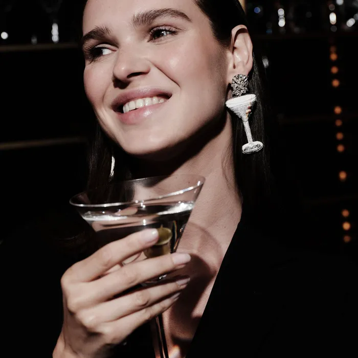 Mignonne Gavigan Earrings Bemelmans Martini Earrings