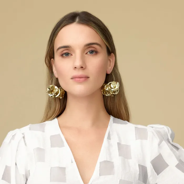 Mini Lola Hoops Gold Mignonne Gavigan PreStyled Sets