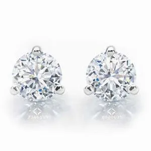 PreStyled Sets International Diamond Center 20 CTW Diamond Studs Set in 18K White Gold IDC Forevermark Collection PreStyled Sets International Diamond Center 20 CTW Diamond Studs Set in 18K White Gold IDC Forevermark Collection