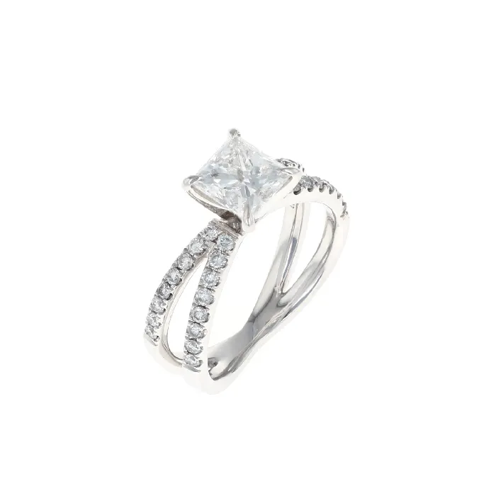 Shop IDC estore Princess Complete Engagement Ring 178CTW Rings
