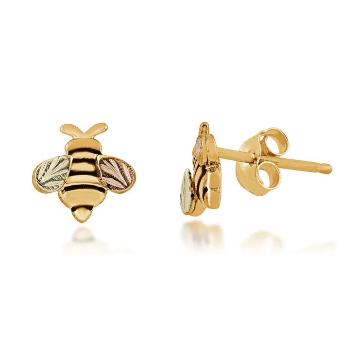 TR Jewelry Concepts Earrings Landstroms Black Hills Gold Bumble Bee Earrings TR Jewelry Concepts Earrings Landstroms Black Hills Gold Bumble Bee Earrings